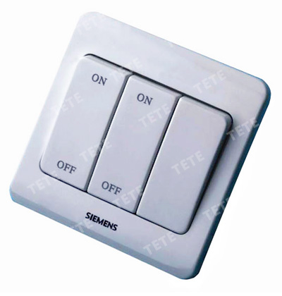 墙壁开关激光打标大图